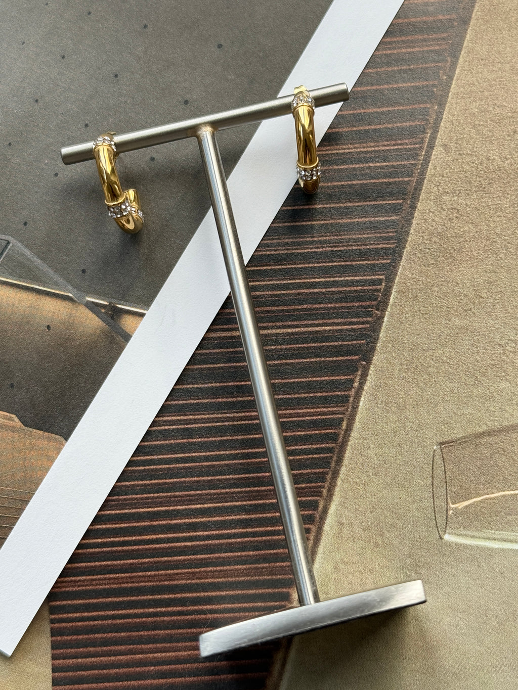 EARRINGS / STAINLESS STEEL / 2CM