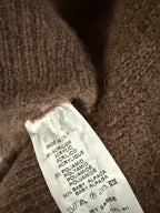 KNIT VIRY COLOR BROWN