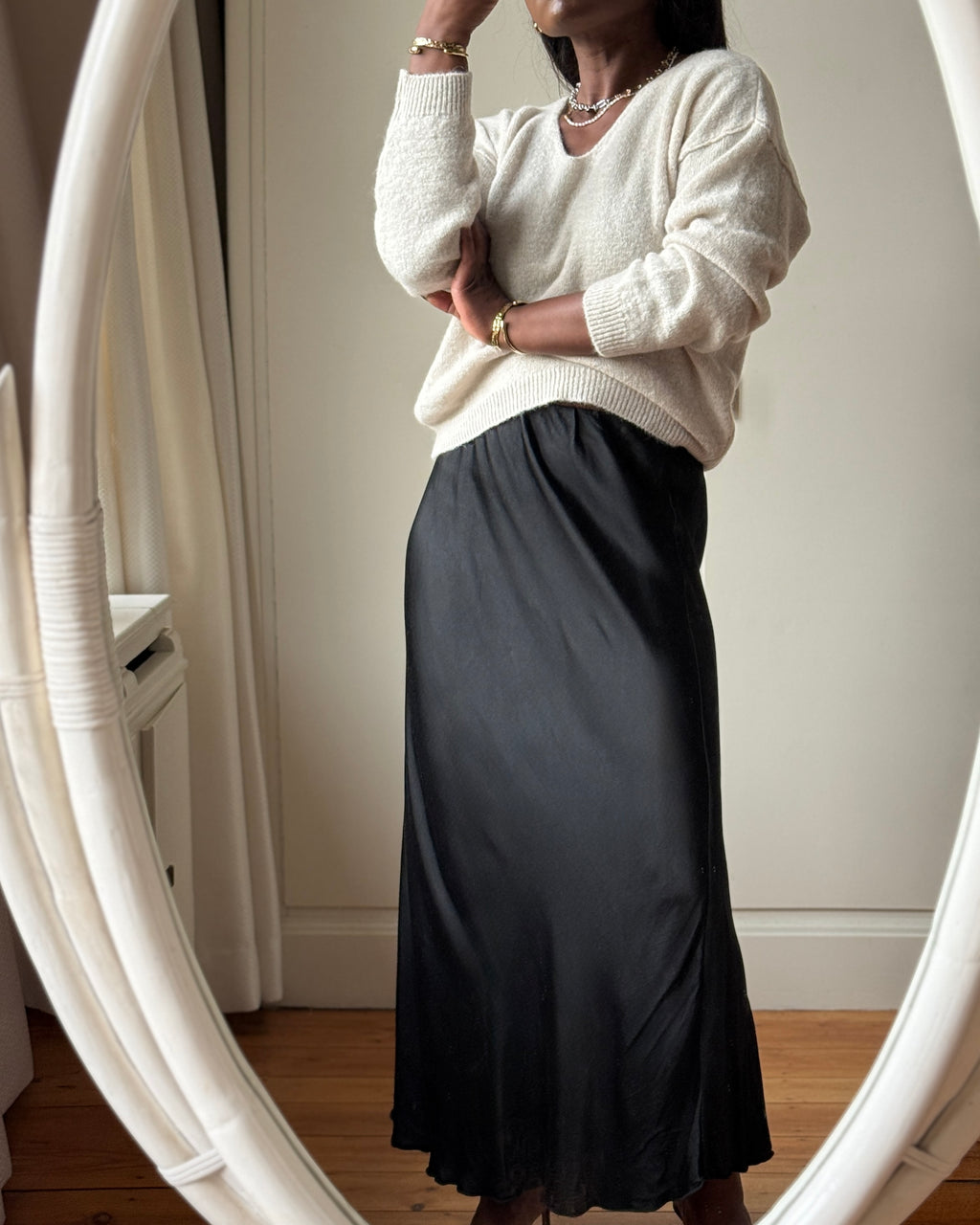 SKIRT NAT COLOR BLACK