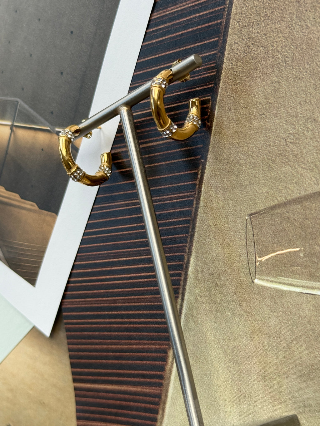 EARRINGS / STAINLESS STEEL / 2CM