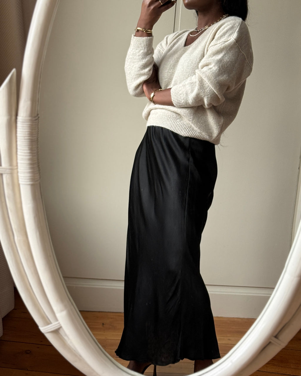 SKIRT NAT COLOR BLACK