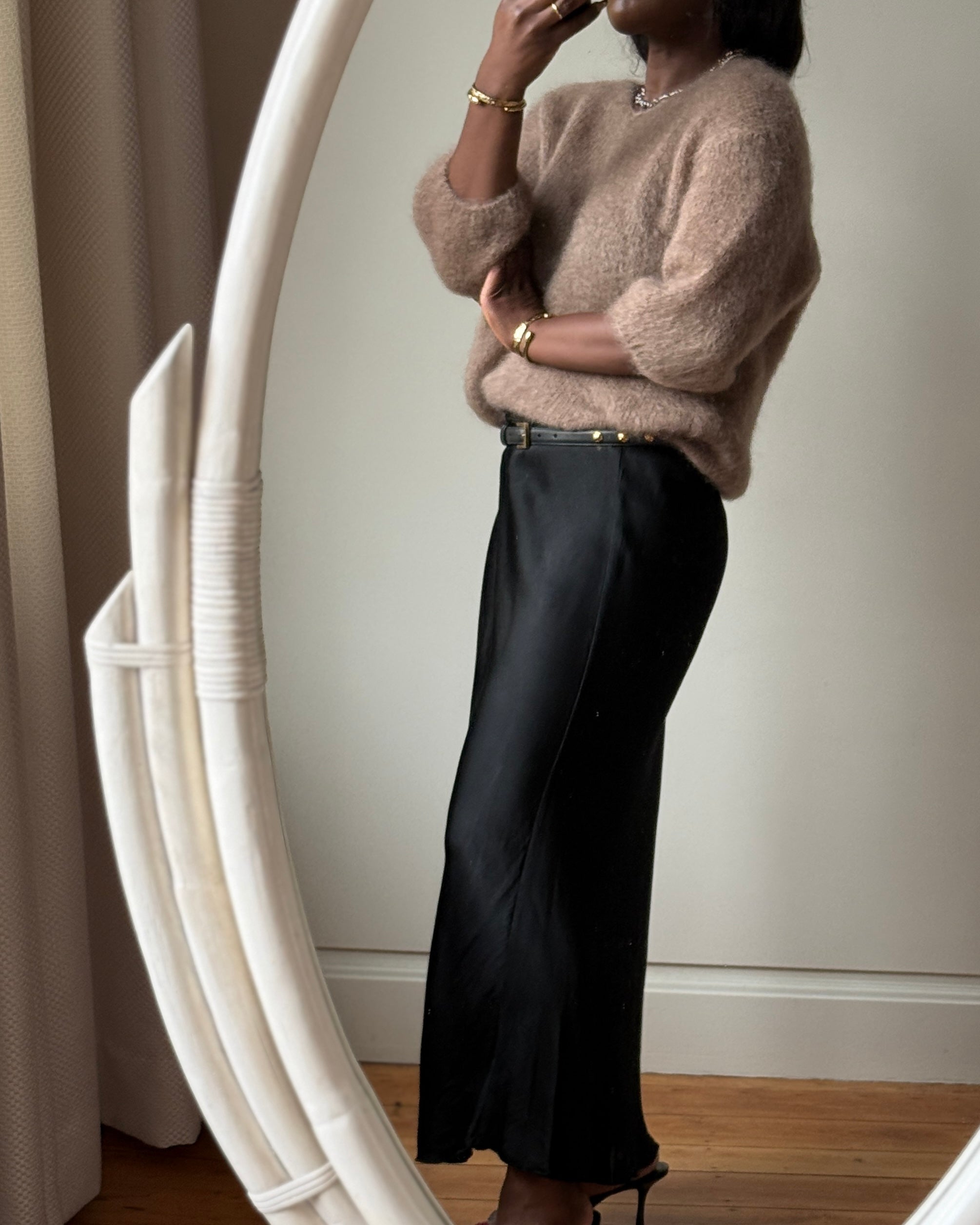 SKIRT NAT COLOR BLACK