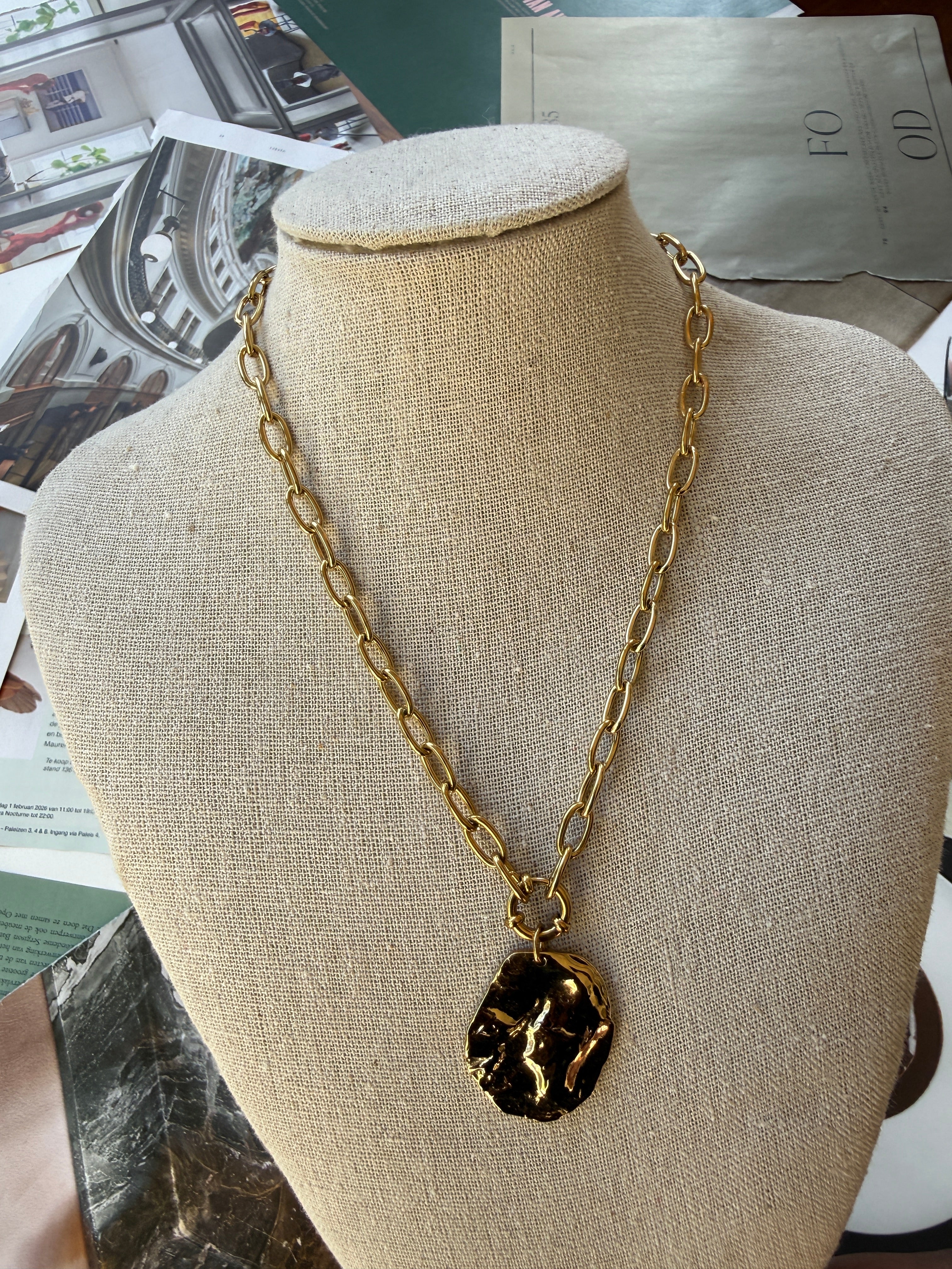 STAINLESS STEEL COLLIER PIÈCE