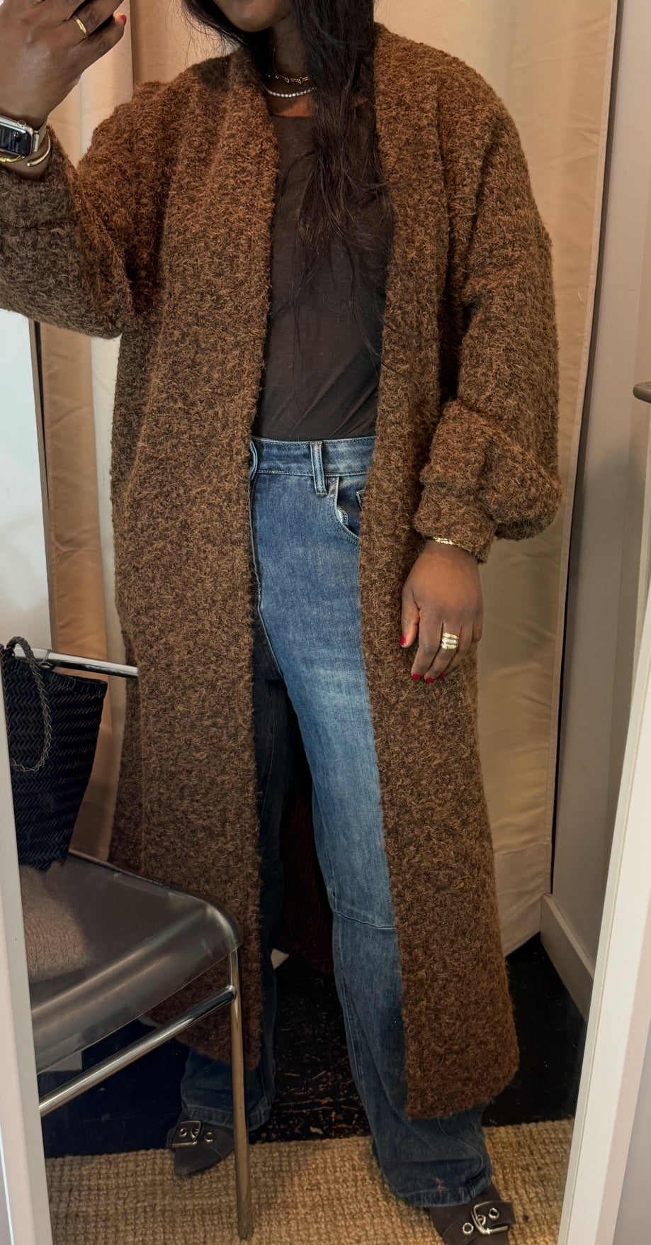 COAT PERMY CAMELBROWN