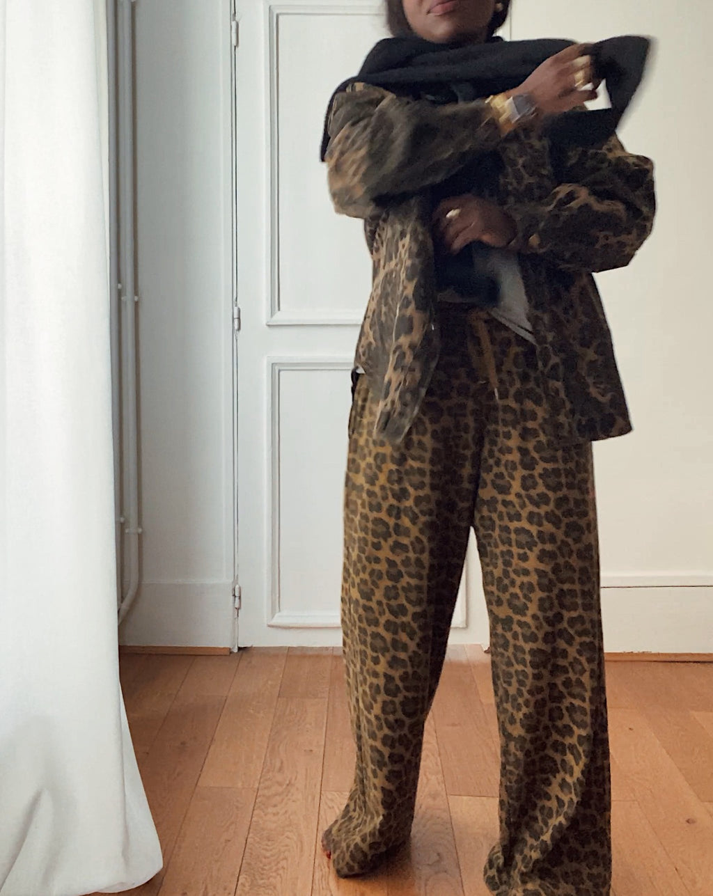 jacket BRENN leo print