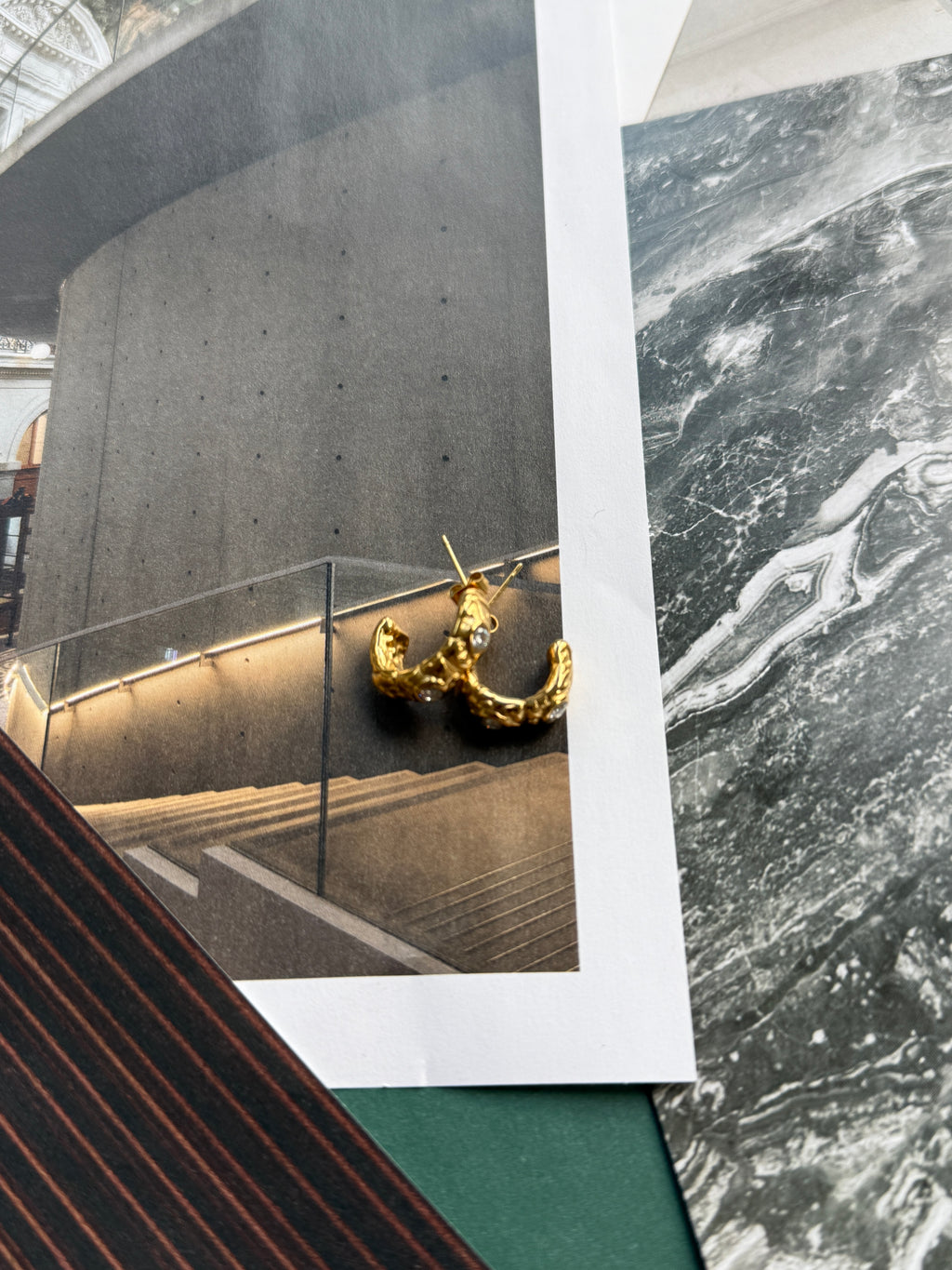 EARRINGS / STAINLESS STEEL / 2CM