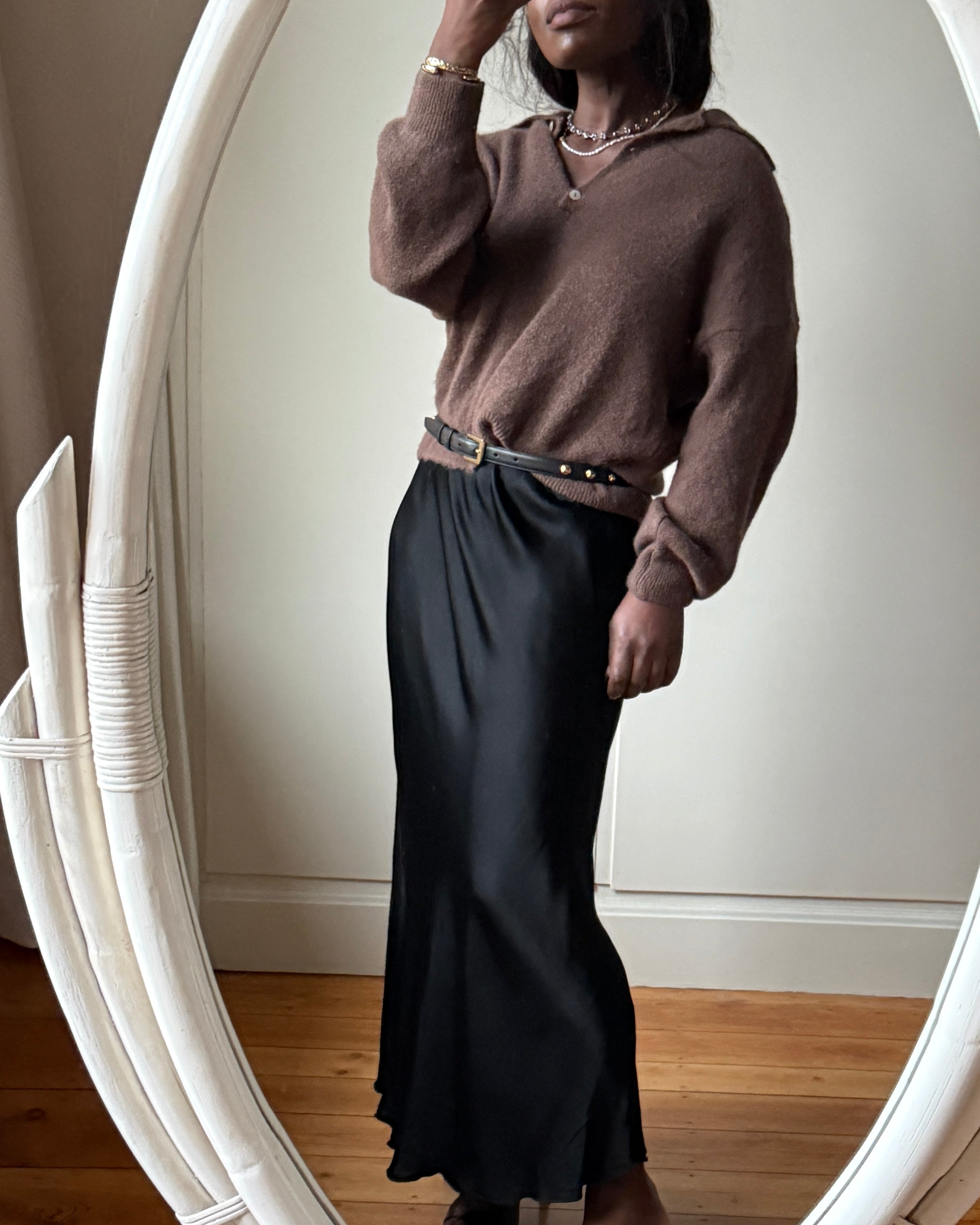 SKIRT NAT COLOR BLACK