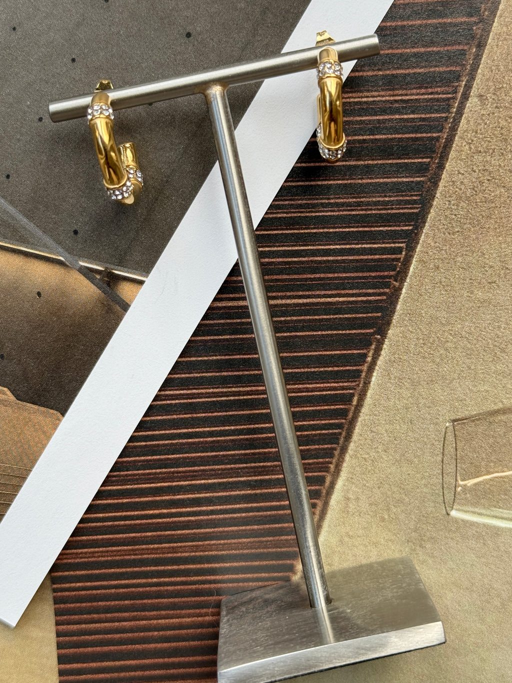 EARRINGS / STAINLESS STEEL / 2CM