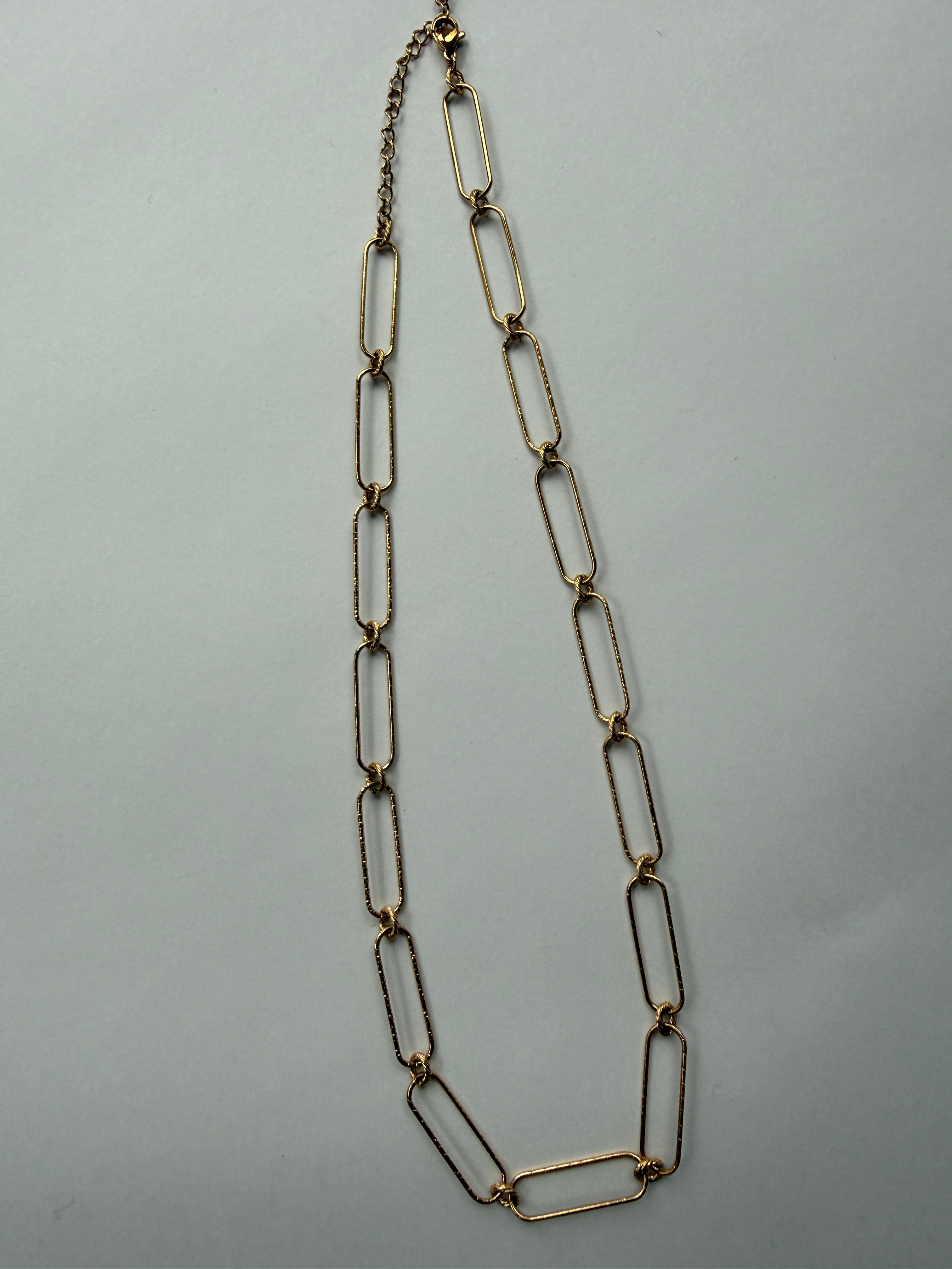 STAINLESS STEEL NECKLACE, 40CM