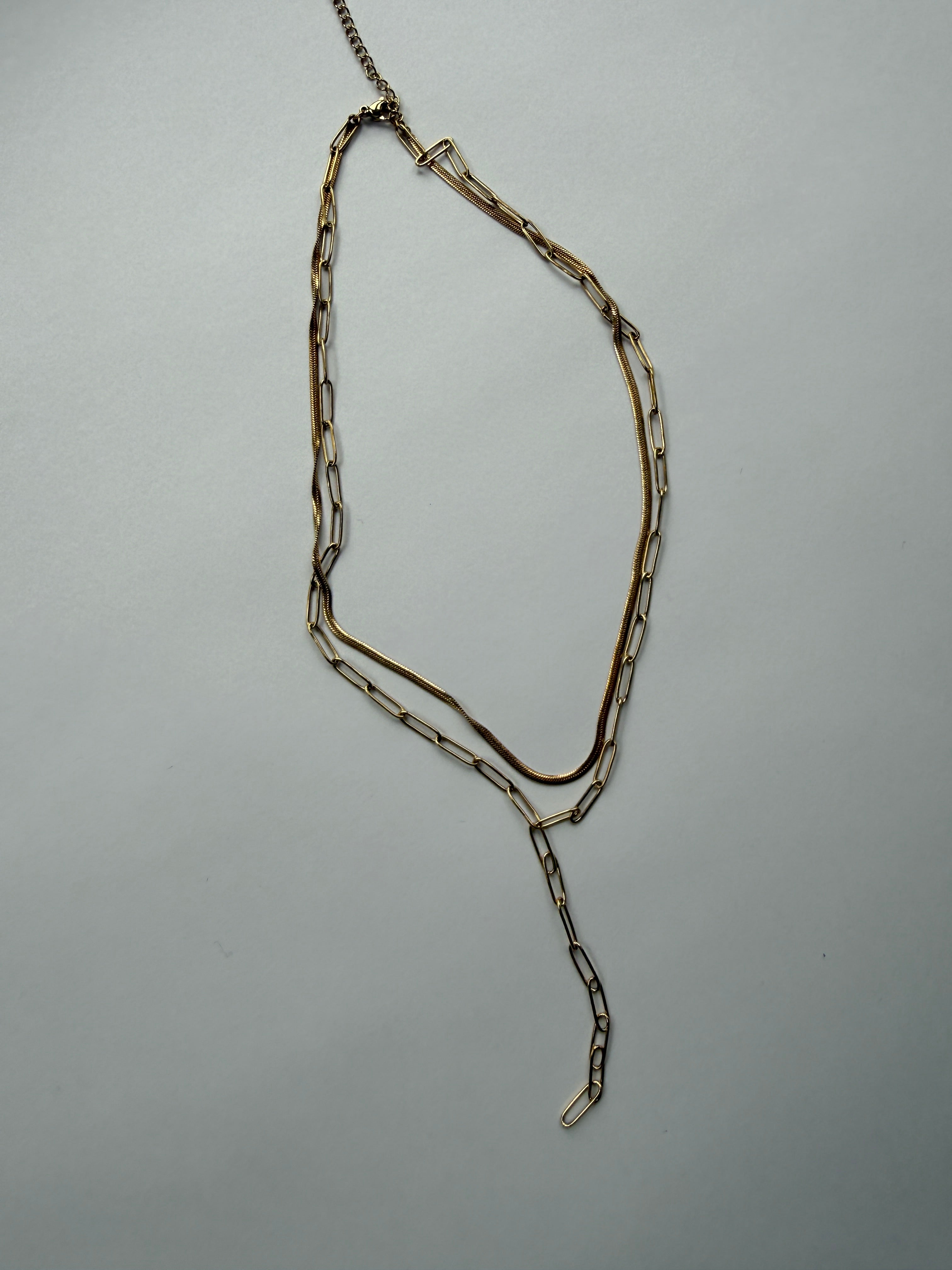 STAINLESS STEEL NECKLACE, 40CM
