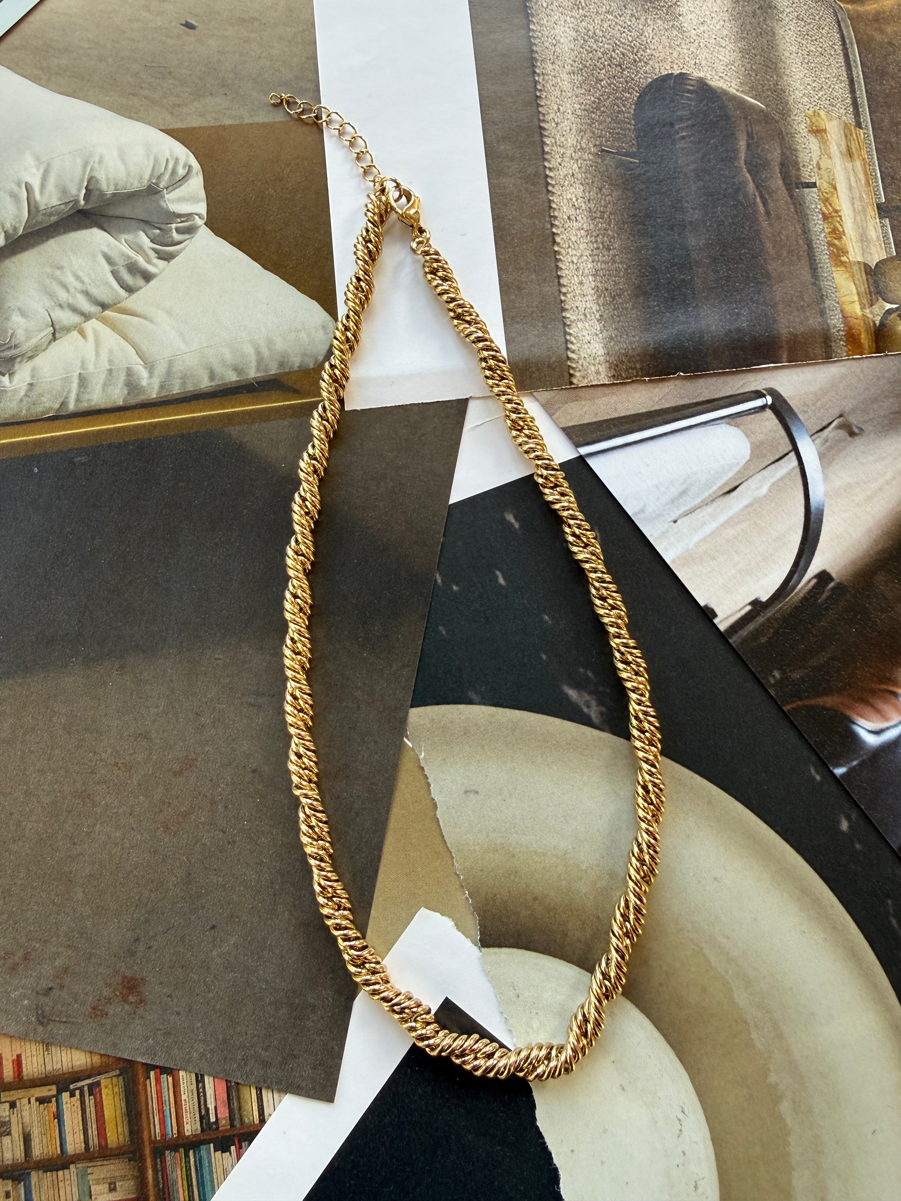 NECKLACE / STAINLESS STEEL / 40CM