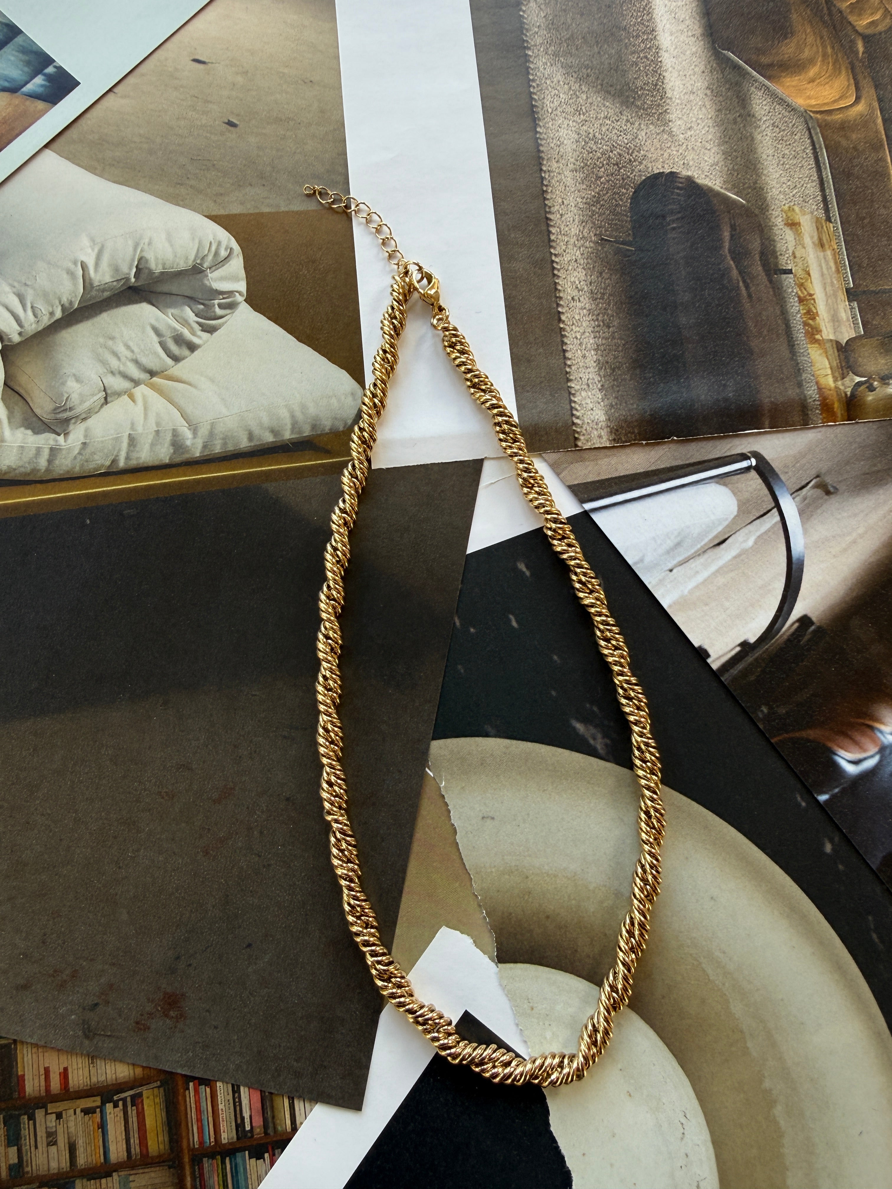 Necklace / Stainless Steel / 40cm