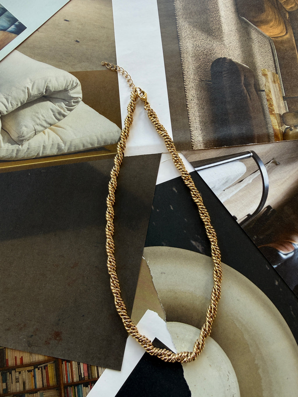 NECKLACE / STAINLESS STEEL / 40CM