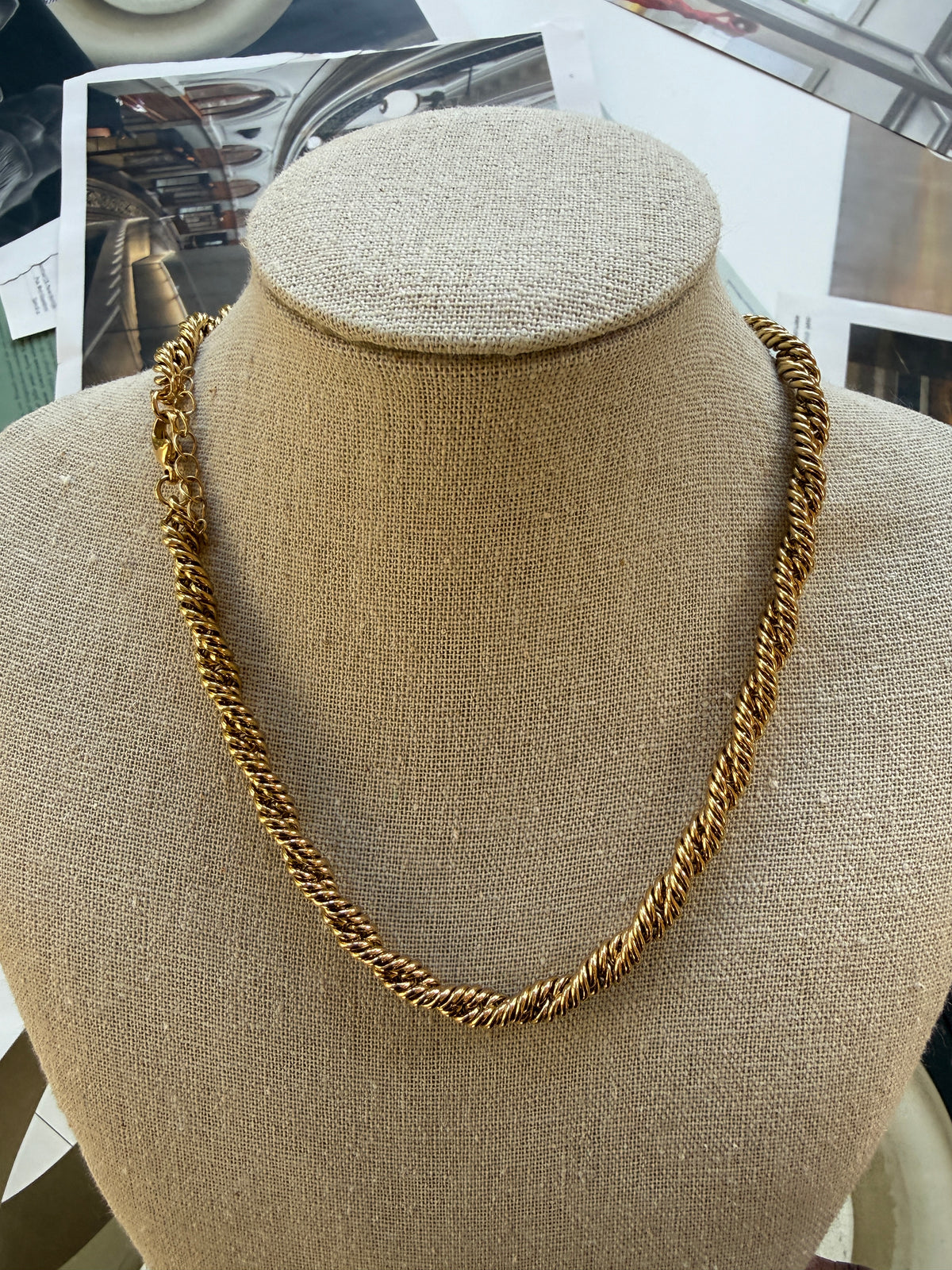 NECKLACE CYPRE / STAINLESS STEEL / 40CM