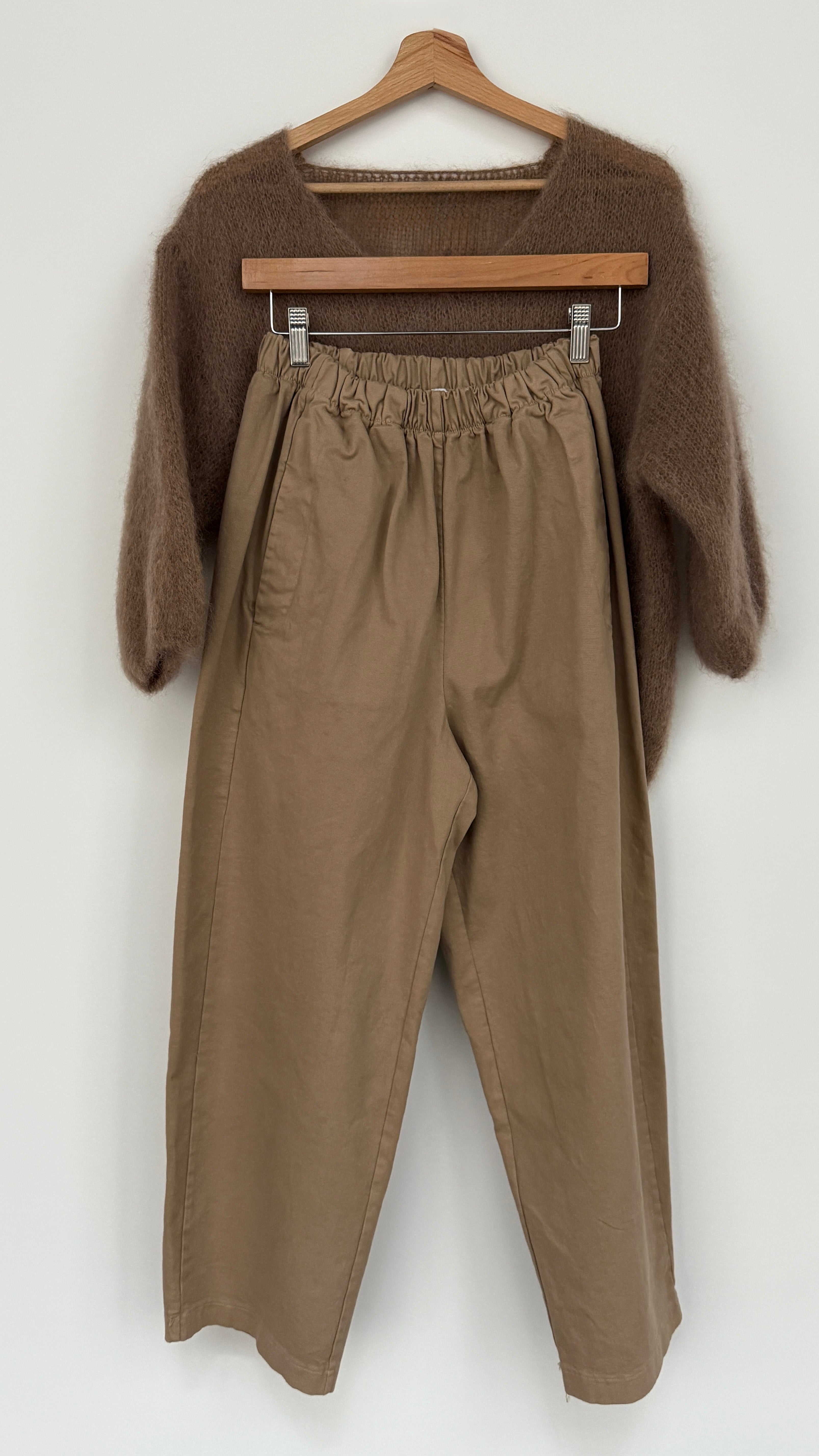 KNIT LETÍ COLOR CAMEL