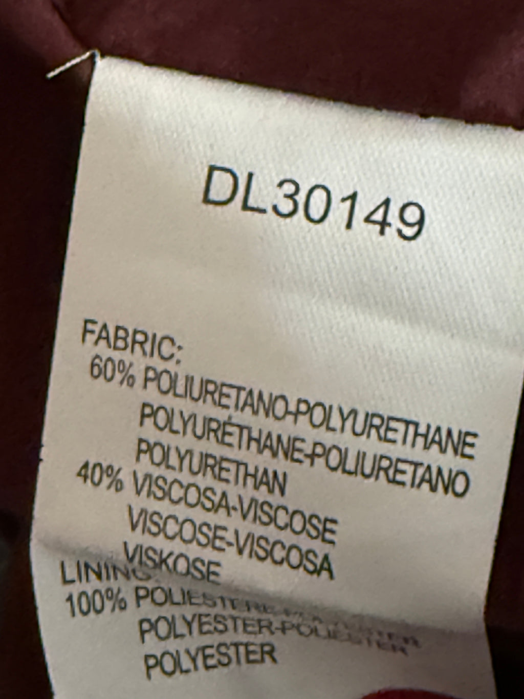 BARN JACKET MEMPY BURGUNDY