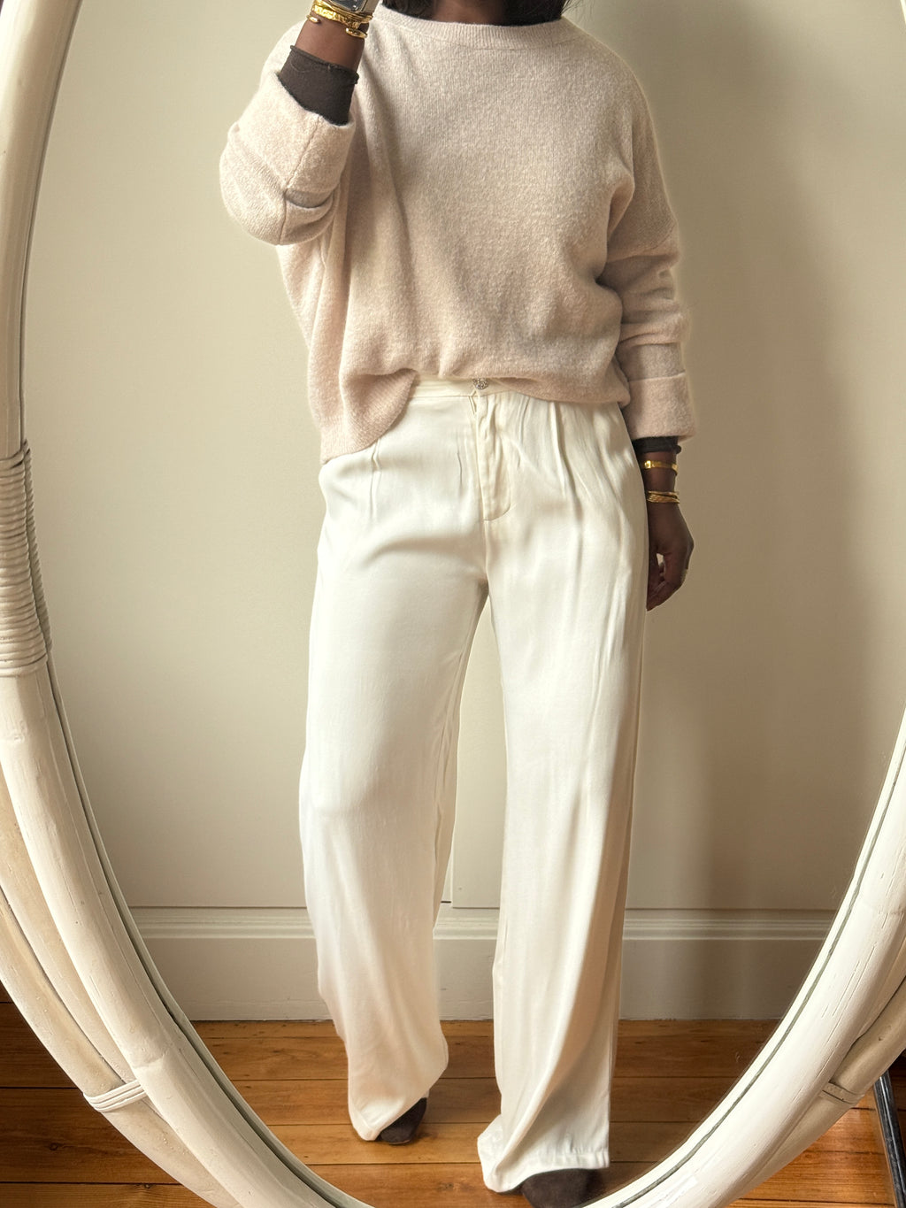 PANTS DRIZO COLOR ÉCRU