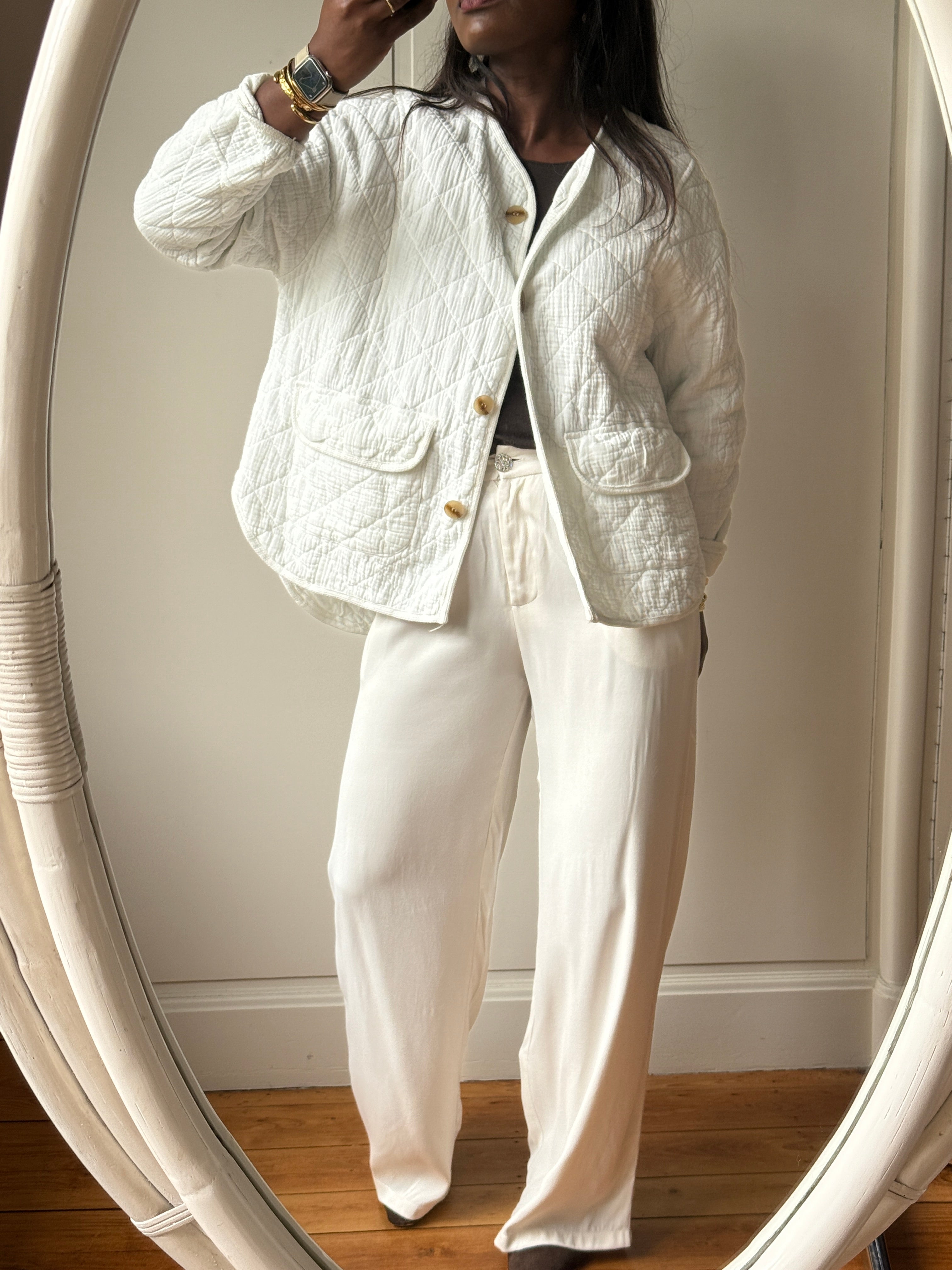 PANTS DRIZO COLOR ÉCRU