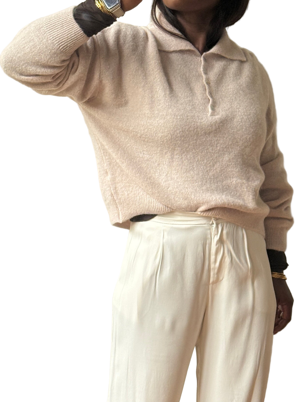 KNIT VIRY COLOR STONE