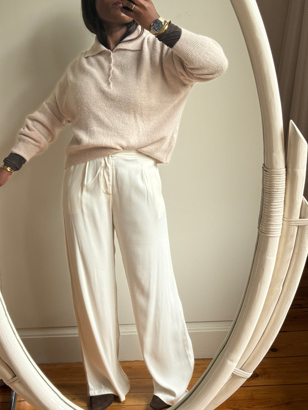 PANTS DRIZO COLOR ÉCRU