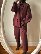 BARN JACKET MEMPY BURGUNDY