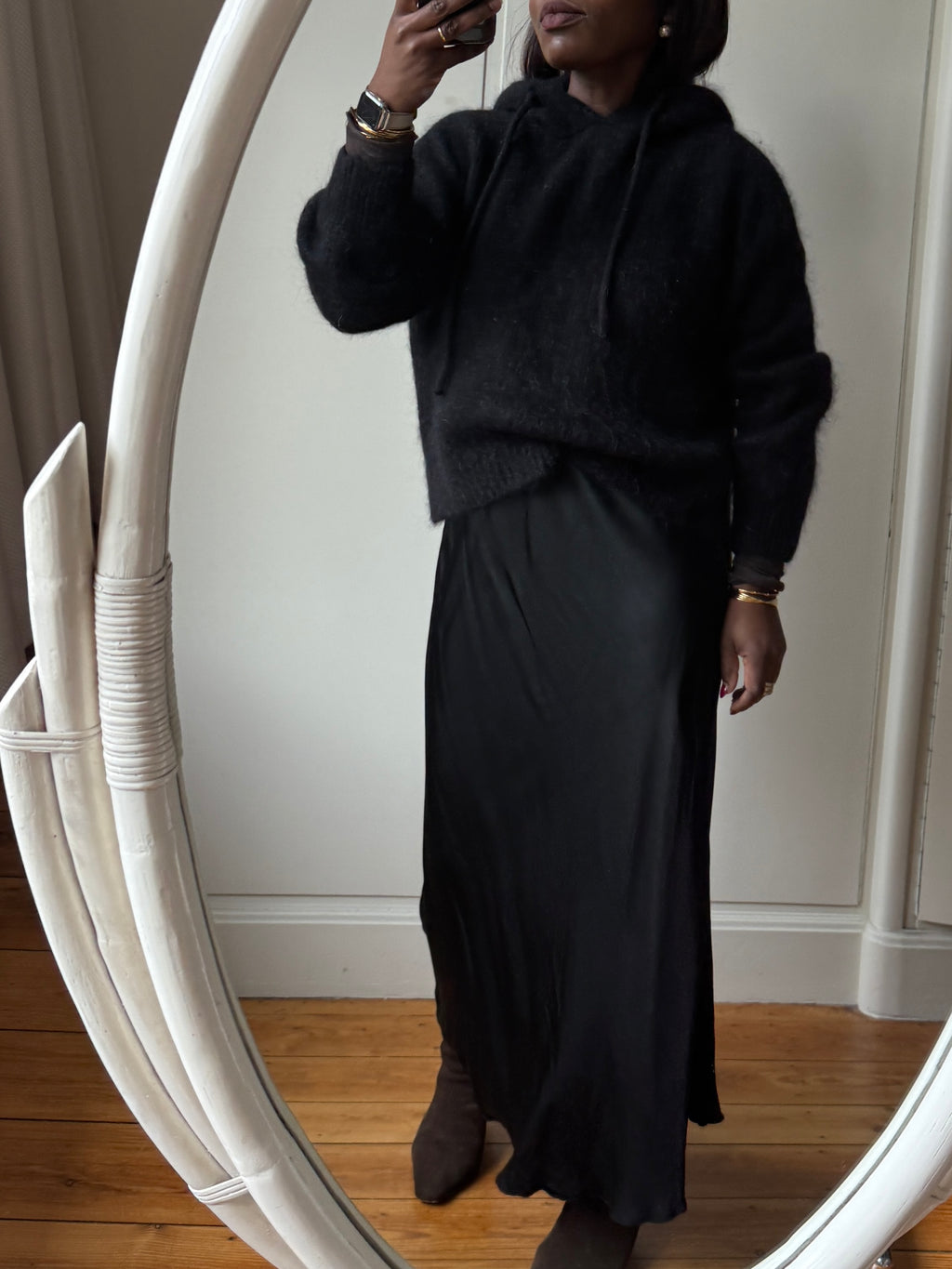 SKIRT NAT COLOR BLACK