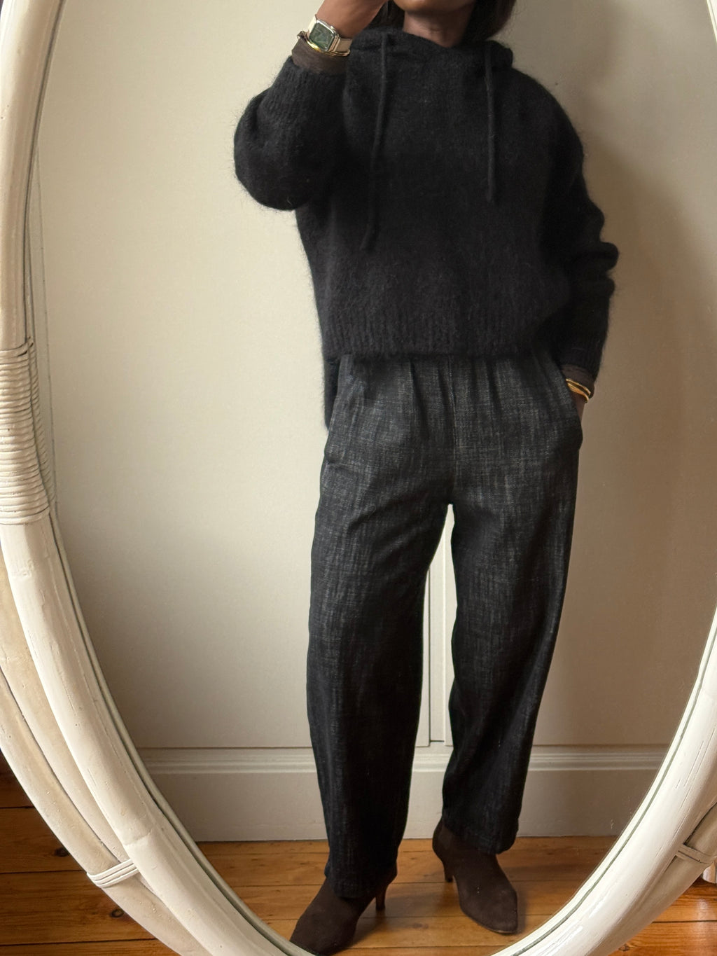 PANTS SURPRÍM BLACK DENIM