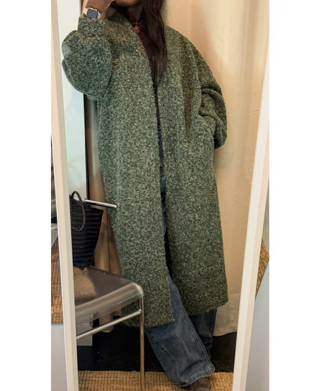 COAT PERMY OLIVE GREEN
