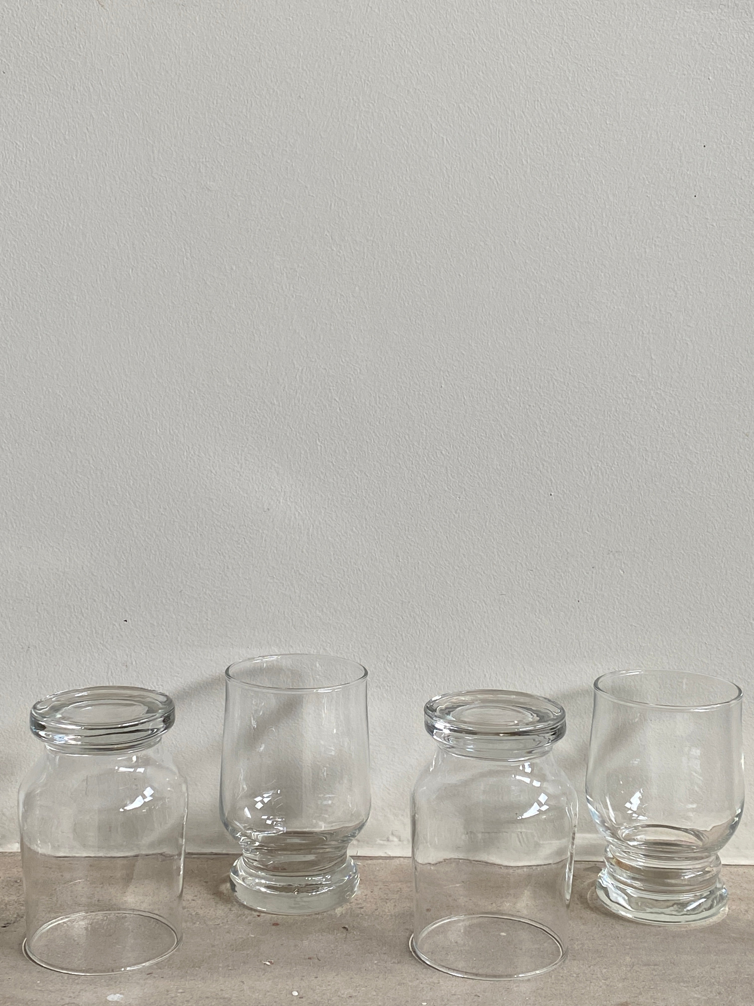 SET OF 4 ROMAIN GLASSES ——VINTAGE