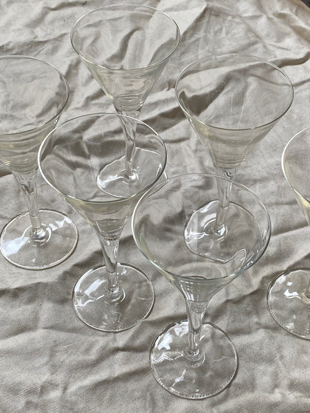 SET OF 6 COCKTAIL / APERO GLASSES
