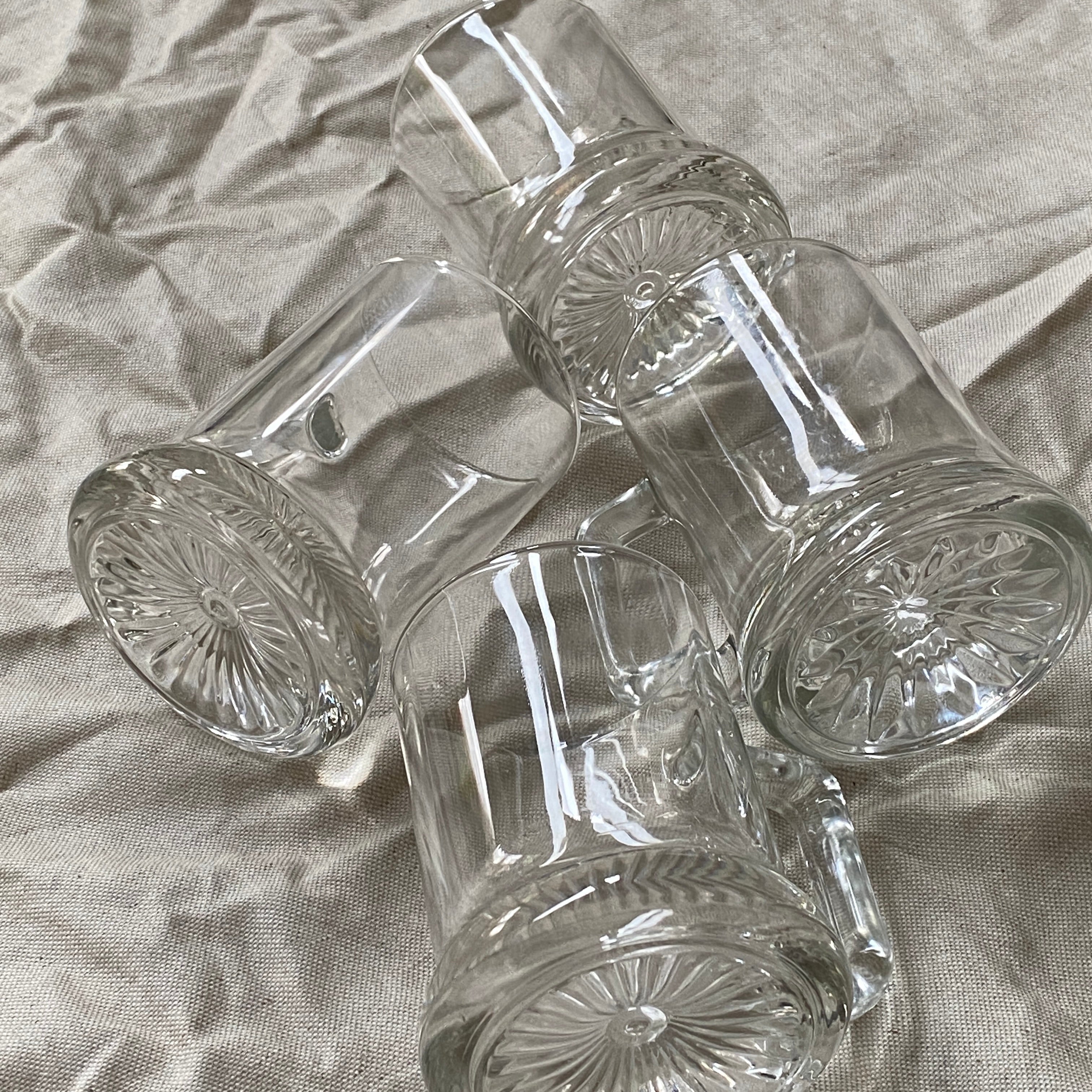 set of 4 BASIL GLASSES  ——