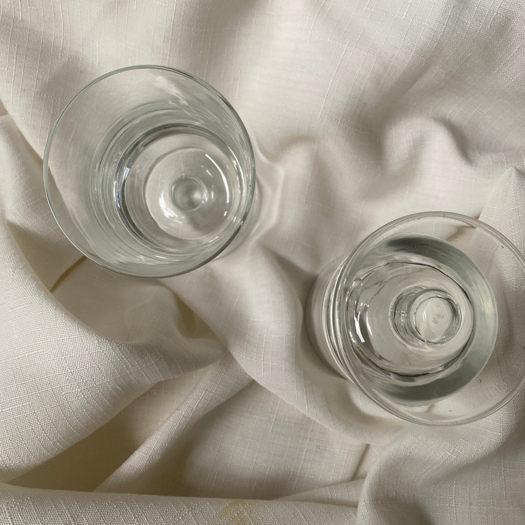 SET OF 2 GLASSES