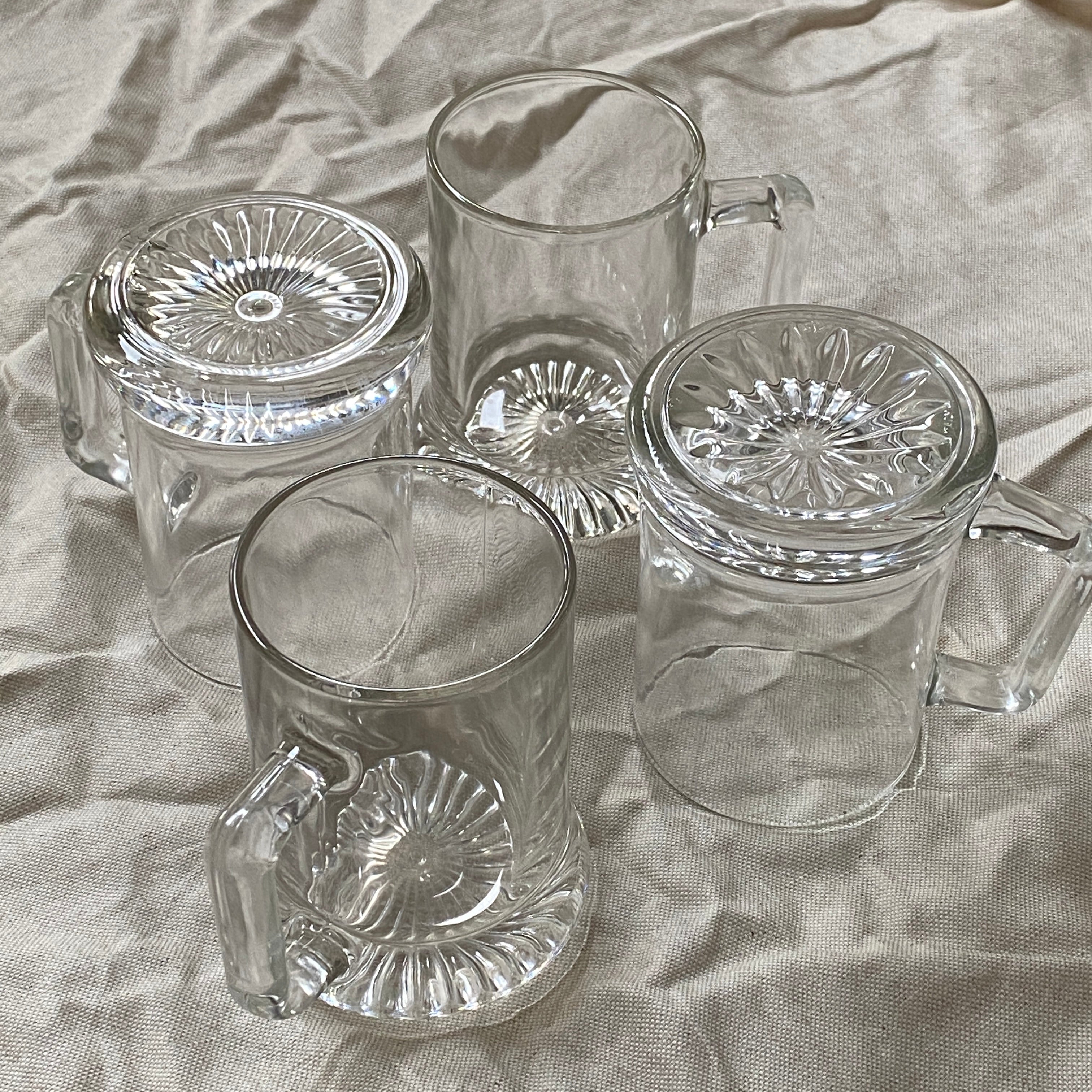 set of 4 BASIL GLASSES  ——