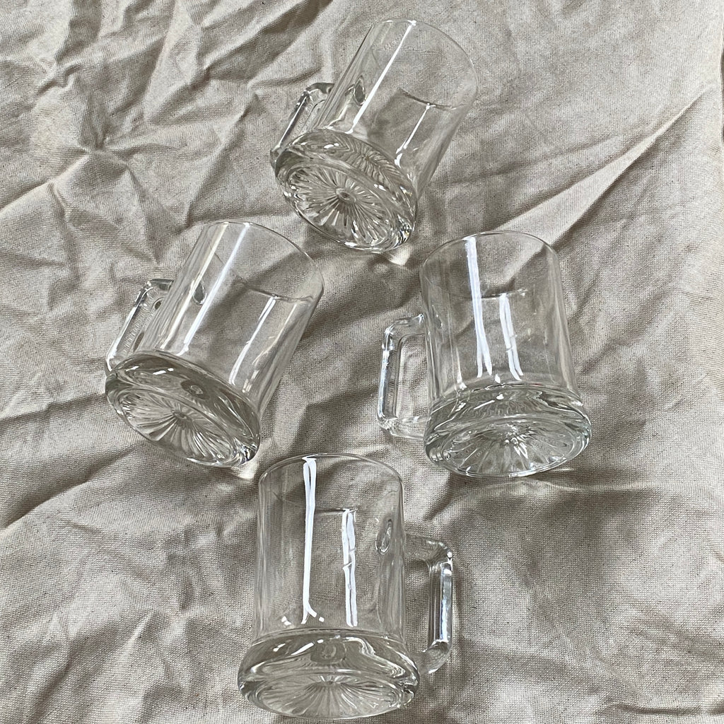 set of 4 BASIL GLASSES  ——