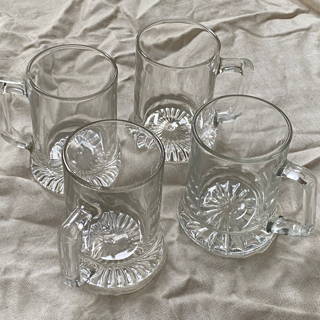 set of 4 BASIL GLASSES  ——