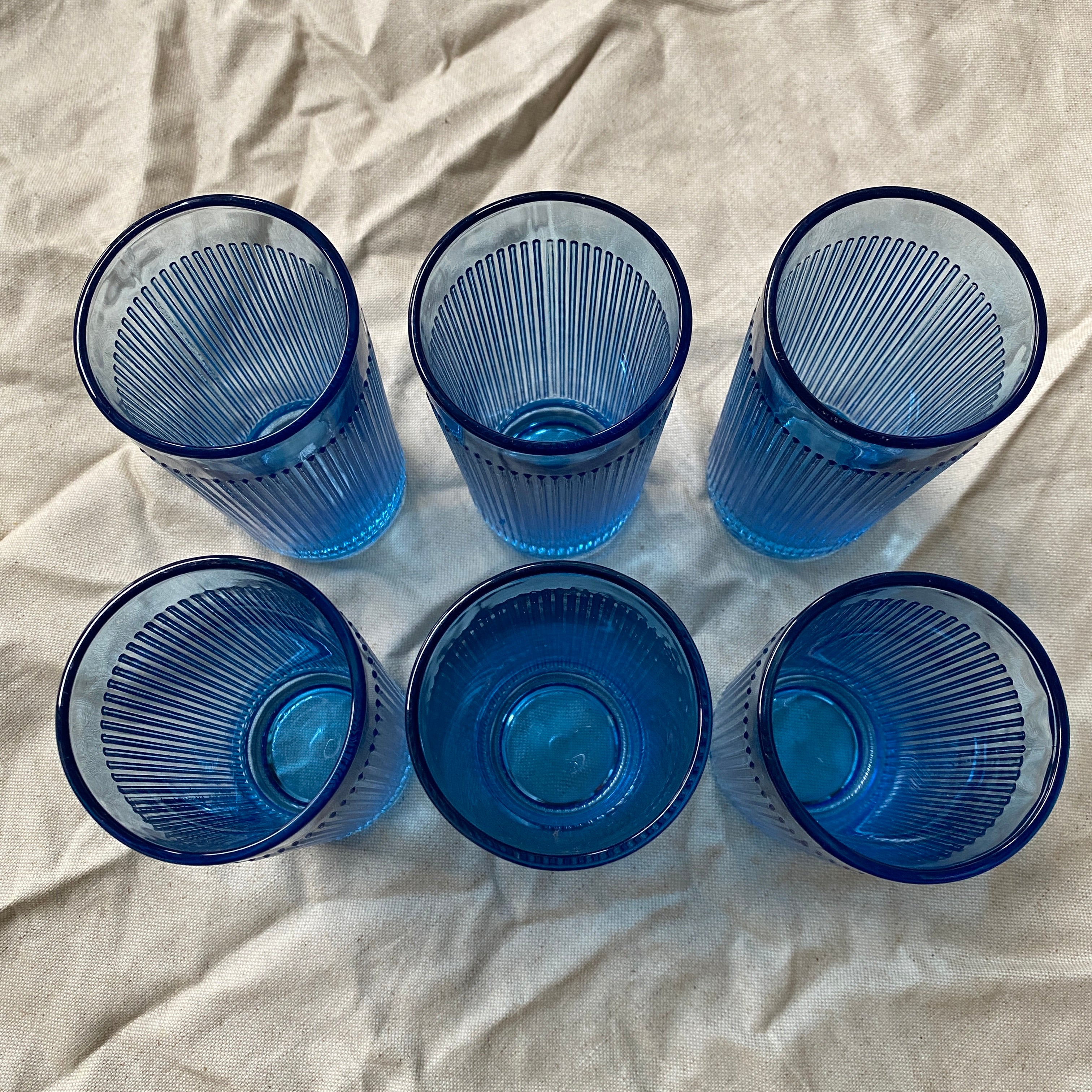 6 (GIN) GLASSES