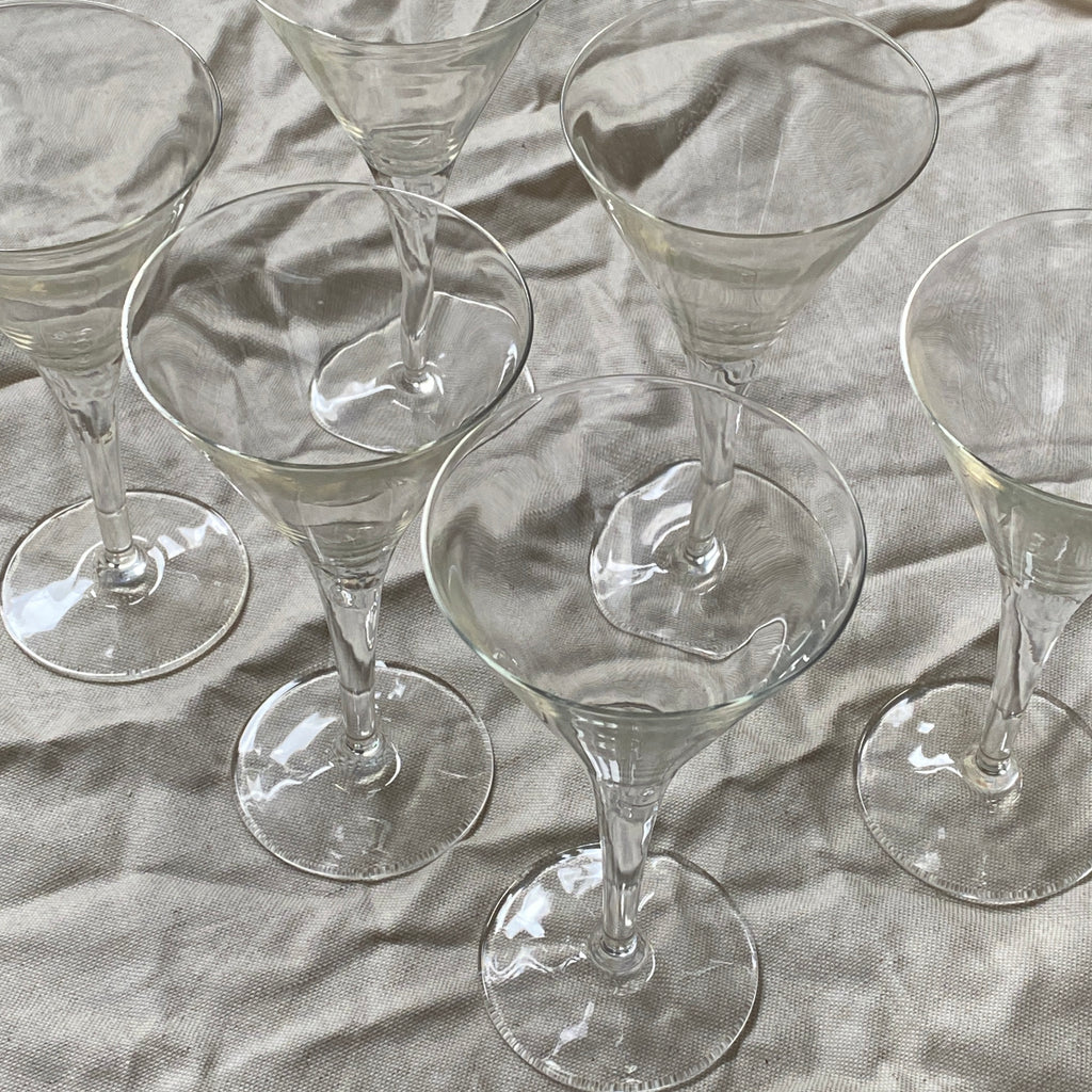 SET OF 6 COCKTAIL / APERO GLASSES
