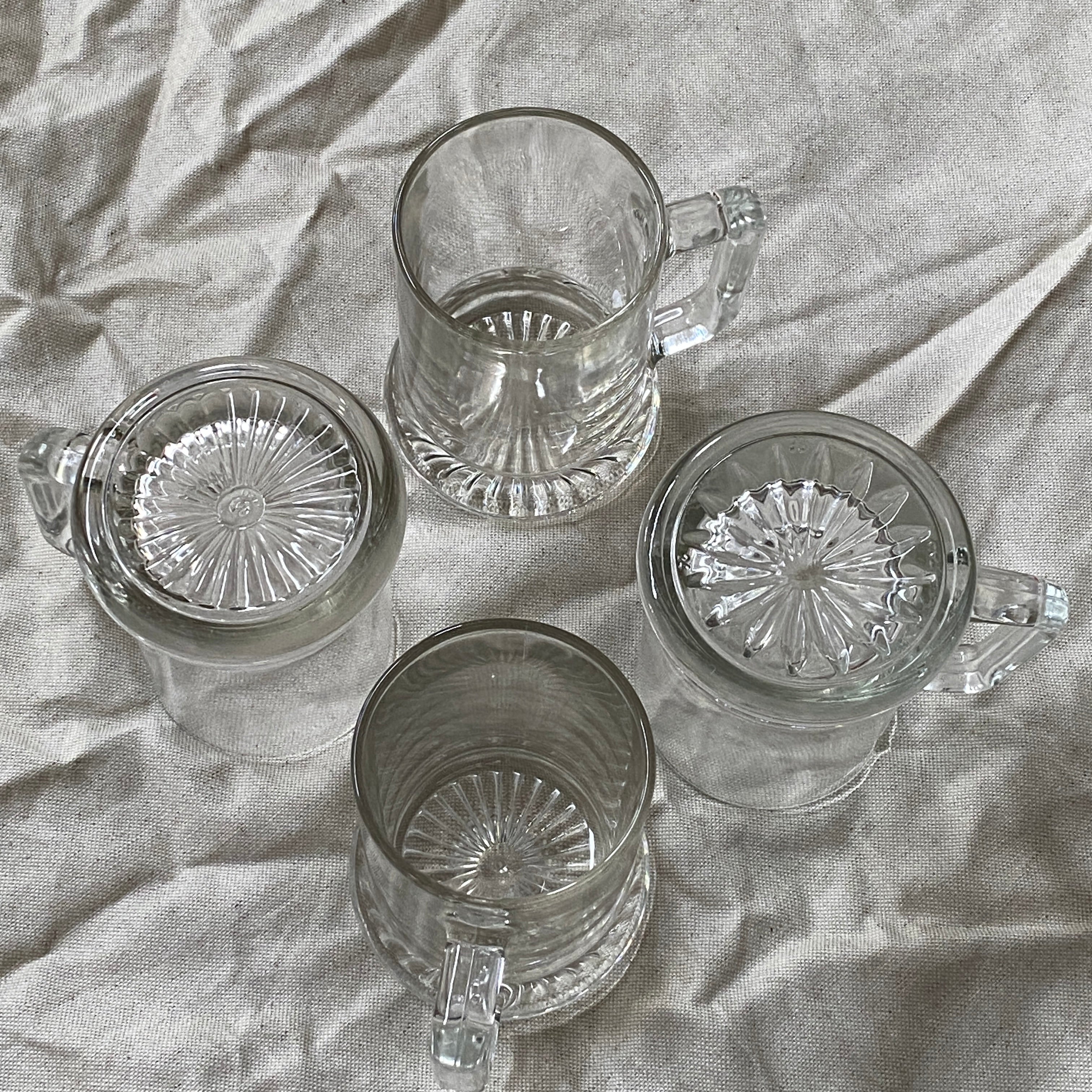 set of 4 BASIL GLASSES  ——